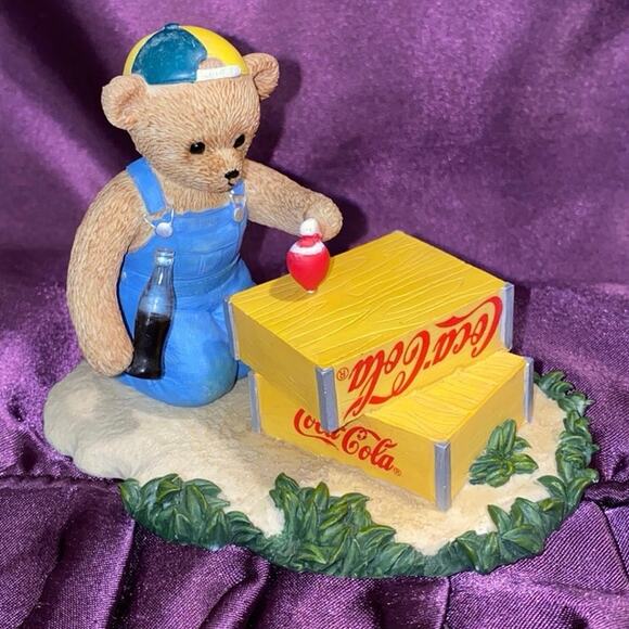 Coke Refreshes You Best Coca-Cola Memories to Cherish Bear Coca Cola Spin Top - Picture 10 of 10